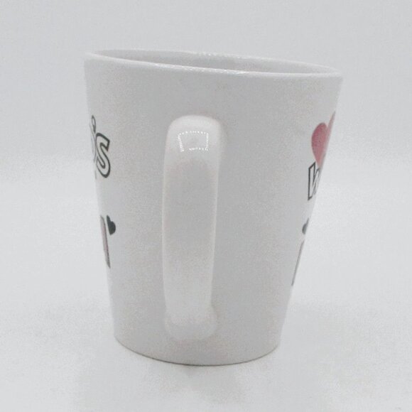 Worlds Best Mom Ceramic Mug Pink Hearts Mothers Day 12 oz - Picture 5 of 5